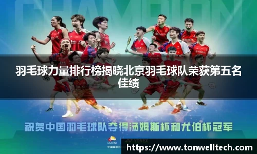 羽毛球力量排行榜揭晓北京羽毛球队荣获第五名佳绩