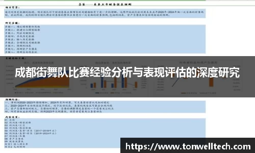 成都街舞队比赛经验分析与表现评估的深度研究