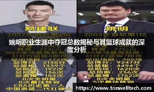 姚明职业生涯中夺冠总数揭秘与其篮球成就的深度分析